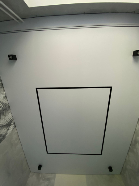 Матовый натяжной потолок