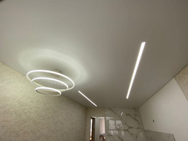 Пример потолка на кухню