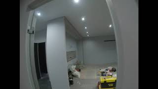 Монтаж теневого потолка EuroKRAAB 